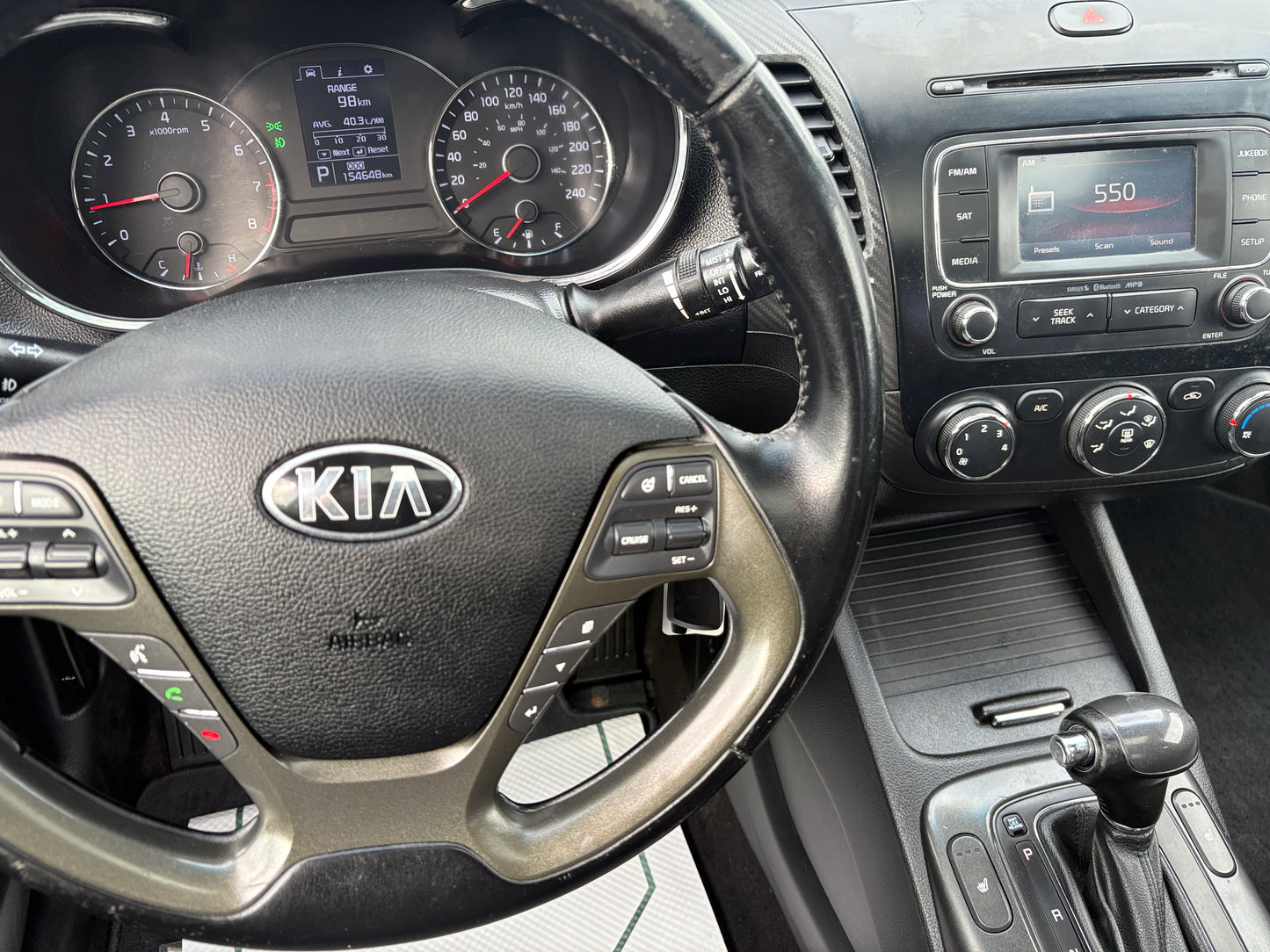 2014 Kia Forte EX+ Auto SunRoof Loaded -154,KM -Warranty!