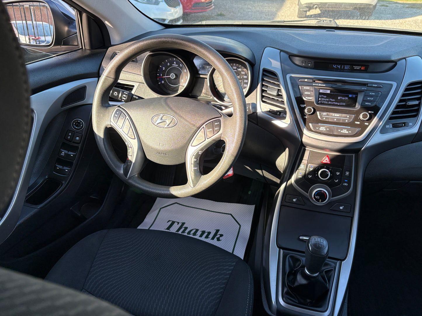 2015 Hyundai Elantra GL -6SPD A/C Loaded 167,KM -Warranty!