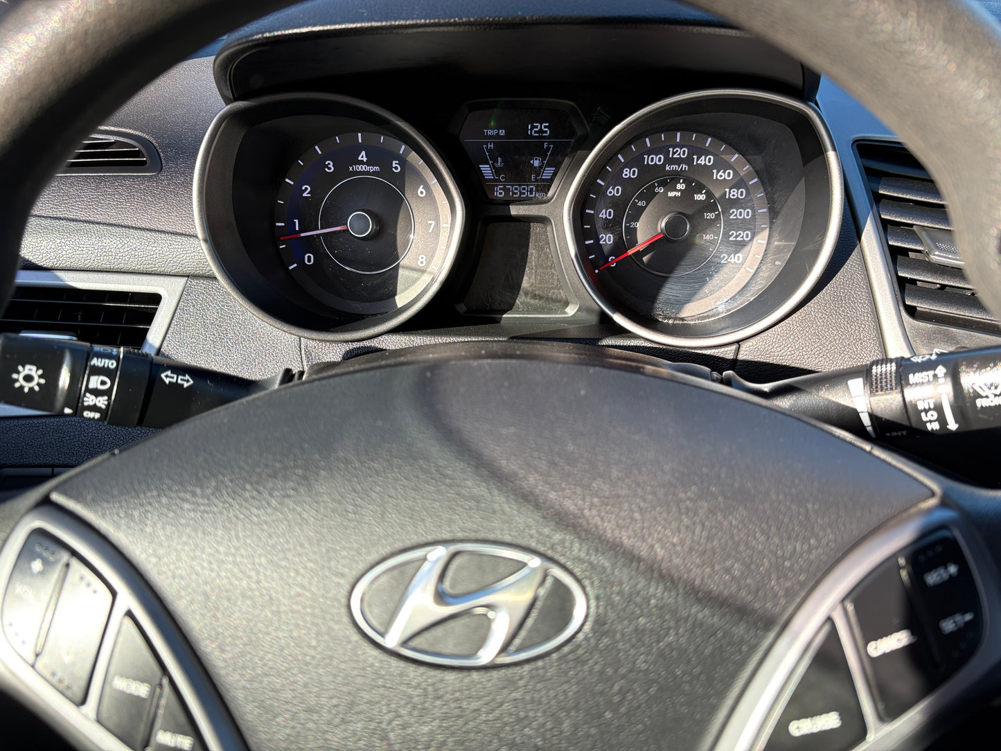 2015 Hyundai Elantra GL -6SPD A/C Loaded 167,KM -Warranty!