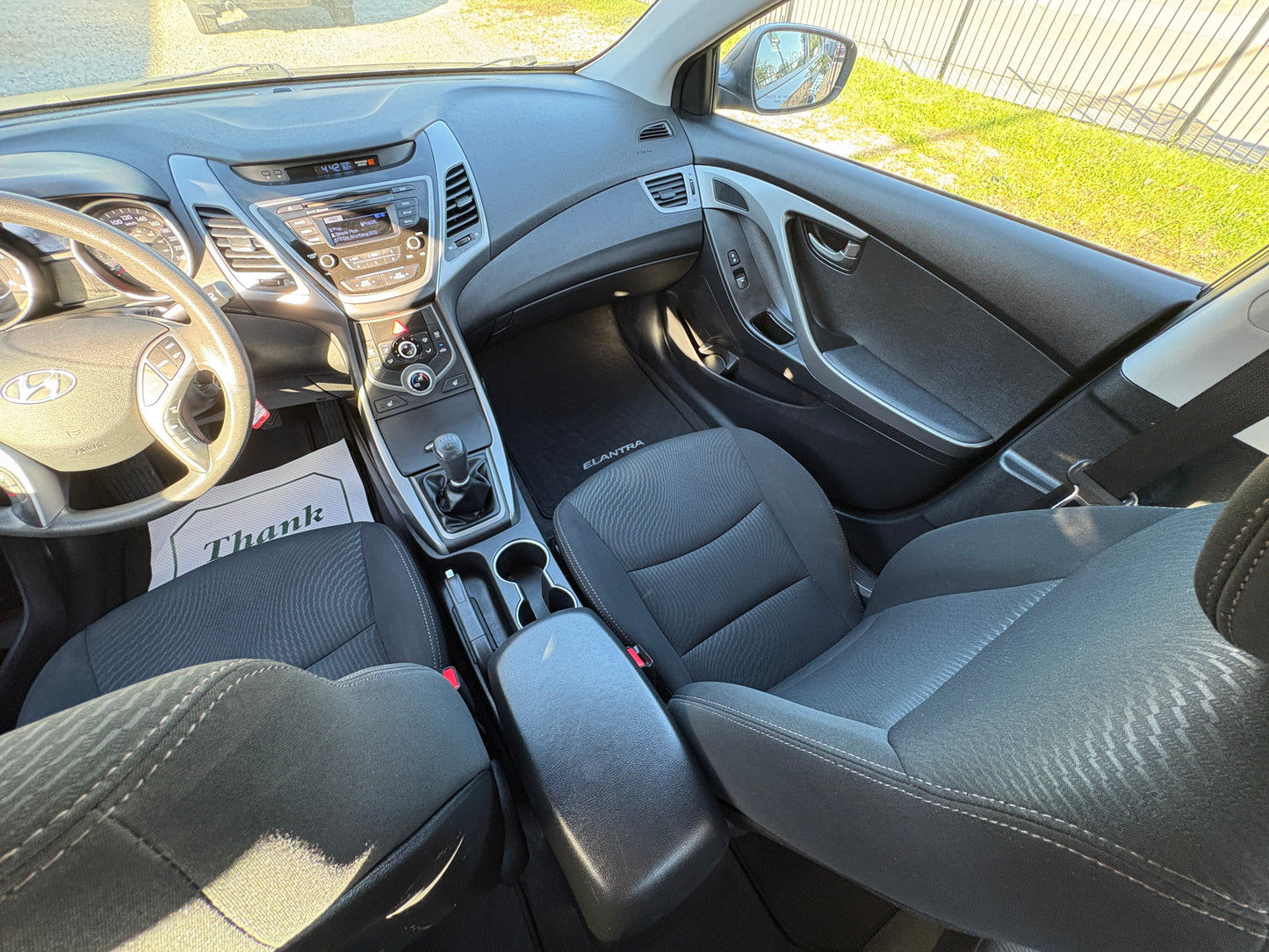 2015 Hyundai Elantra GL -6SPD A/C Loaded 167,KM -Warranty!