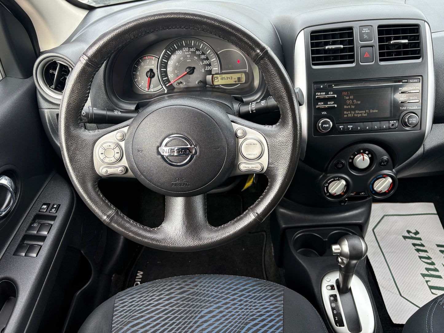 2015 Nissan Micra SR -Auto Loaded -185,KM -Warranty!