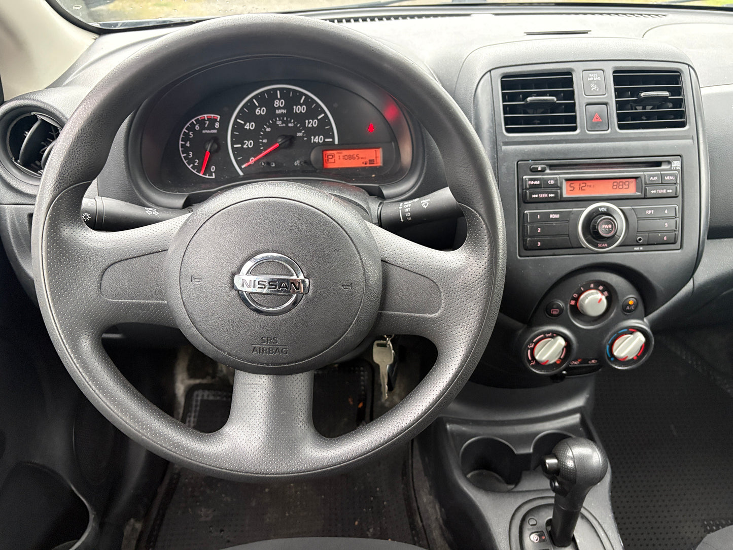 2014 NISSAN VERSA S -Auto A/C 110,KM!