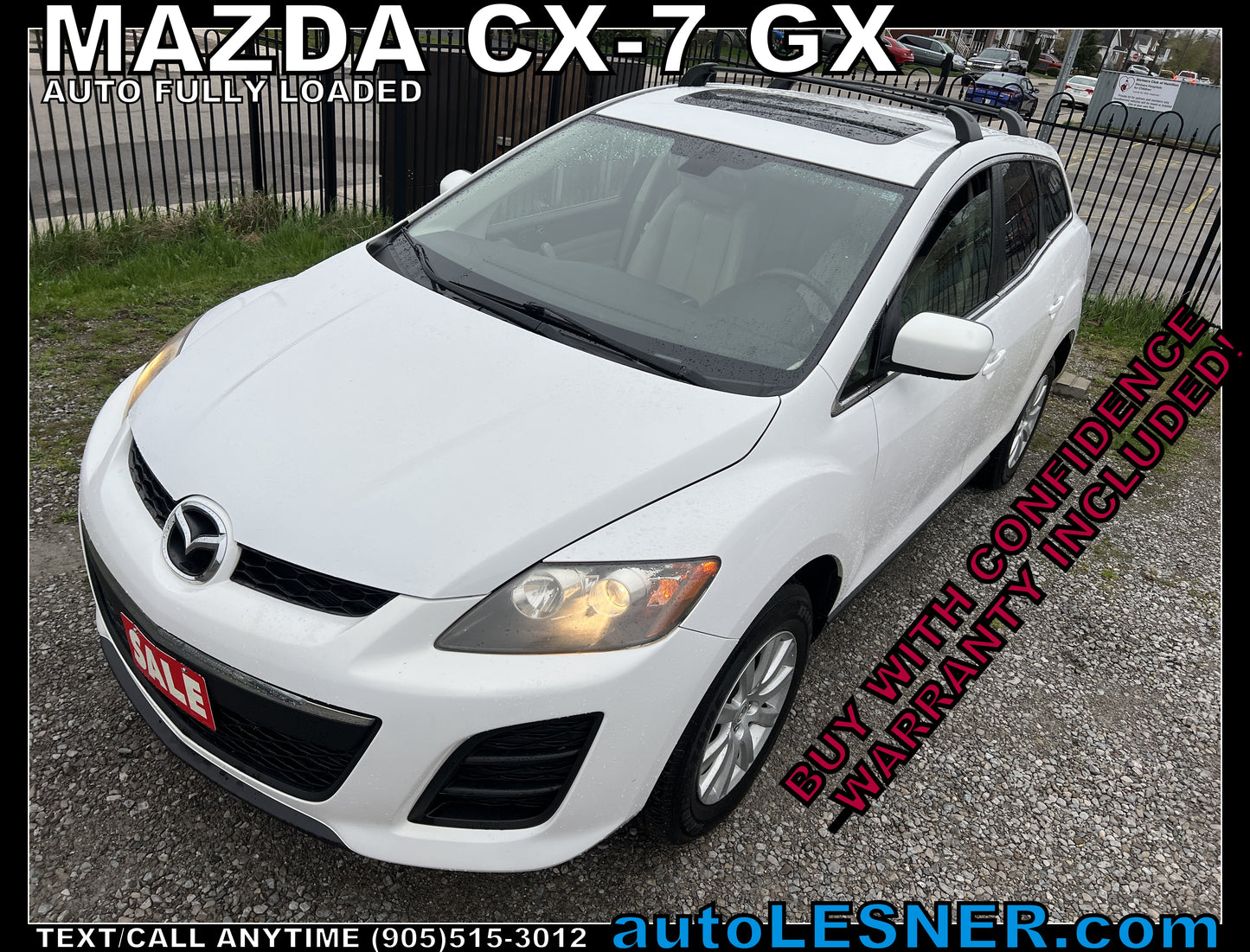2010 Mazda CX-7 GX -Auto Fully Loaded 207,000KM -Warranty!