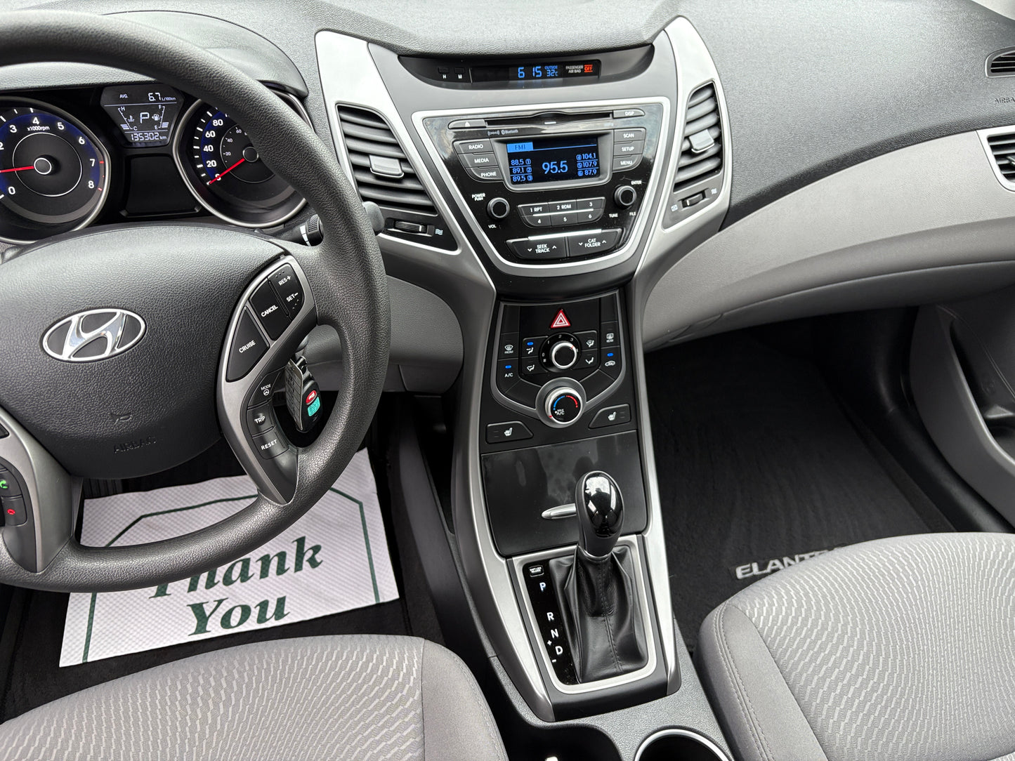 2014 Hyundai Elantra GL -Auto A/C Loaded 135,KM -Warranty!