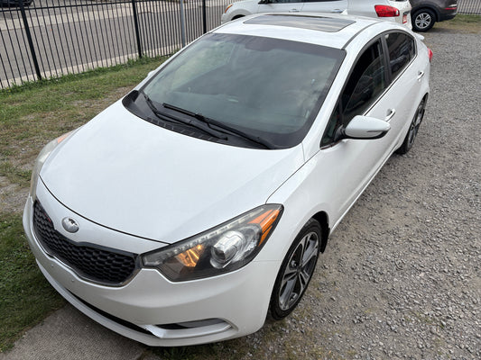 2014 Kia Forte EX+ Auto SunRoof Loaded -154,KM -Warranty!