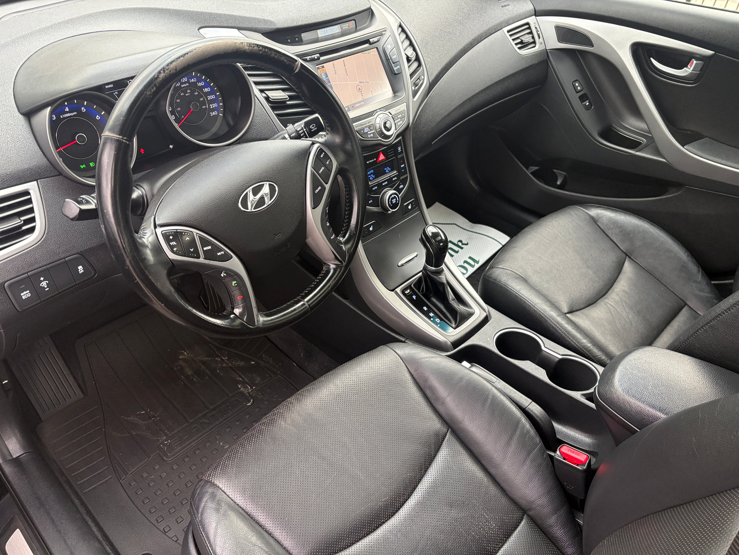 2015 Hyundai Elantra Limited -Auto Leather Fully Loaded 102,KM -Warranty!
