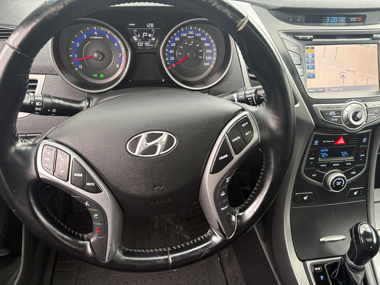 2015 Hyundai Elantra Limited -Auto Leather Fully Loaded 102,KM -Warranty!