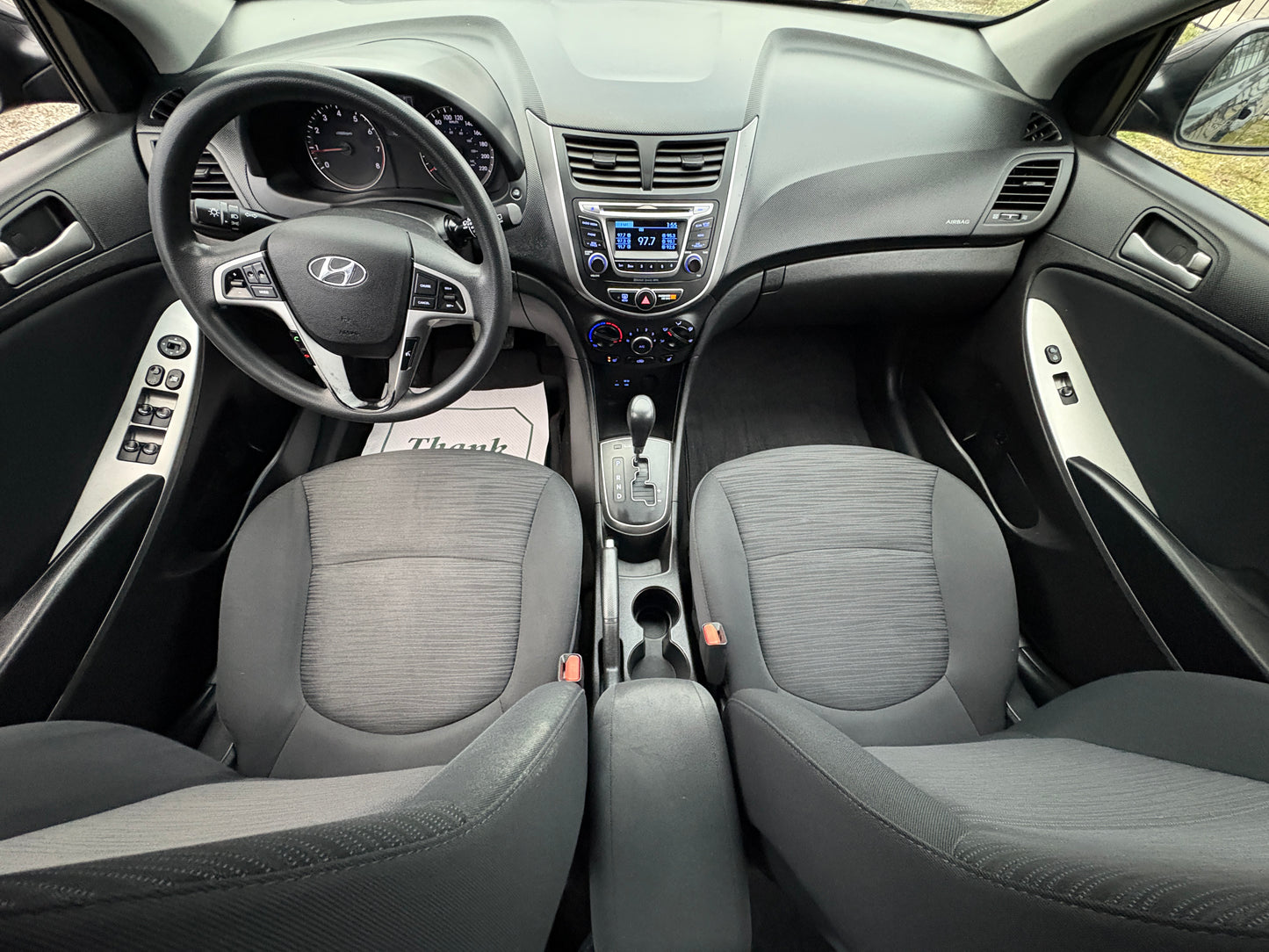 2016 Hyundai Accent GL -Auto A/C Loaded 168,km -Warranty!