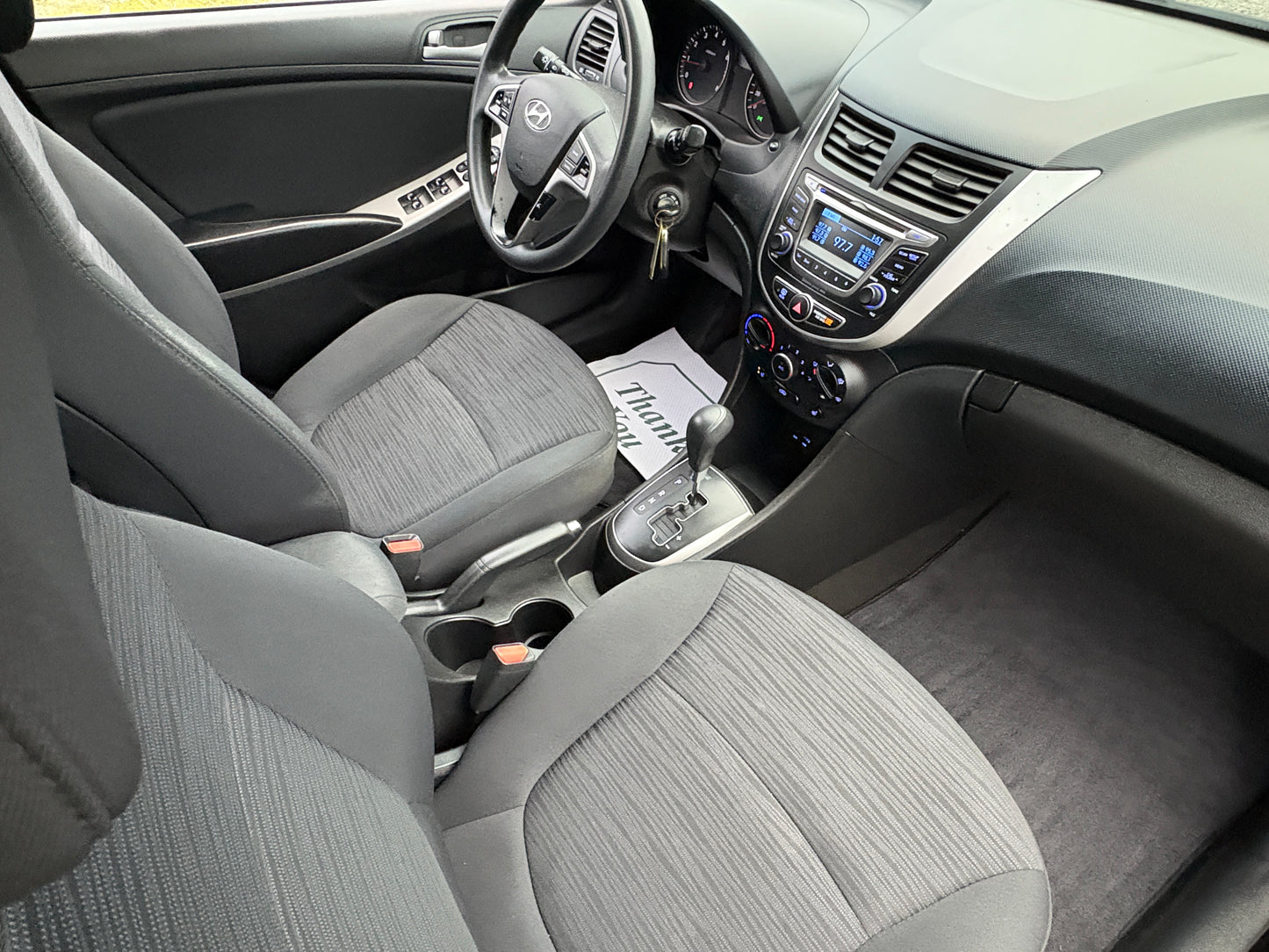 2016 Hyundai Accent GL -Auto A/C Loaded 168,km -Warranty!