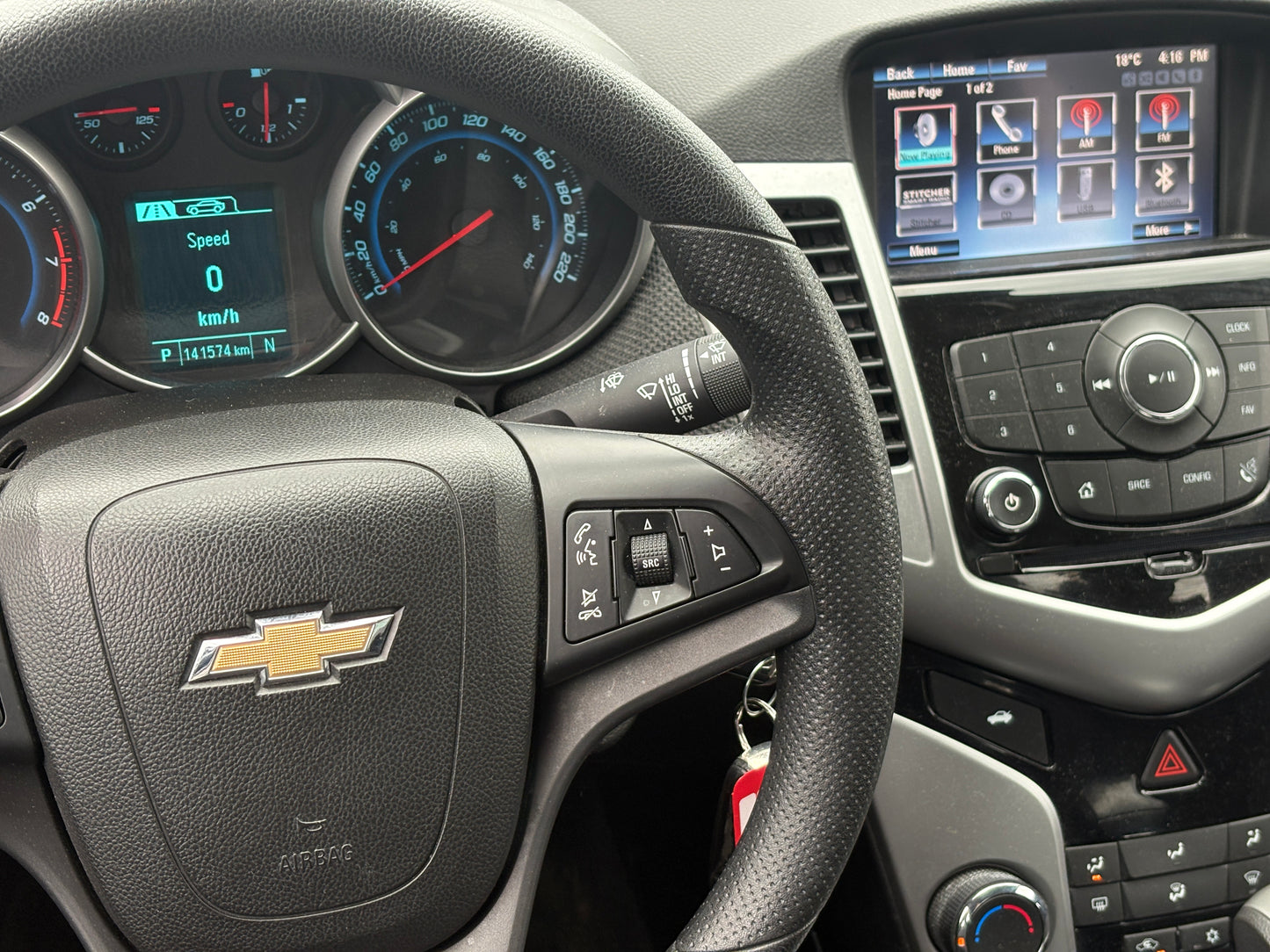 2015 Chevrolet Cruze LT Auto Loaded 141,KM!