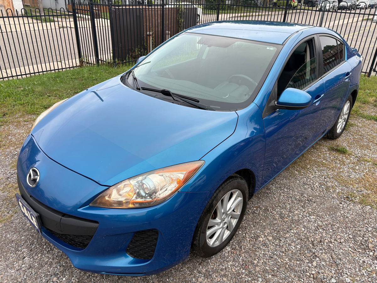 2012 Mazda Mazda3 GS -Manual Loaded -217,KM