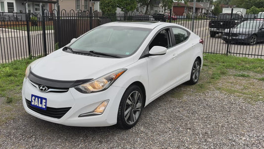 2016 Hyundai Elantra GLS -Auto SunRoof Loaded 194,KM -Warranty!